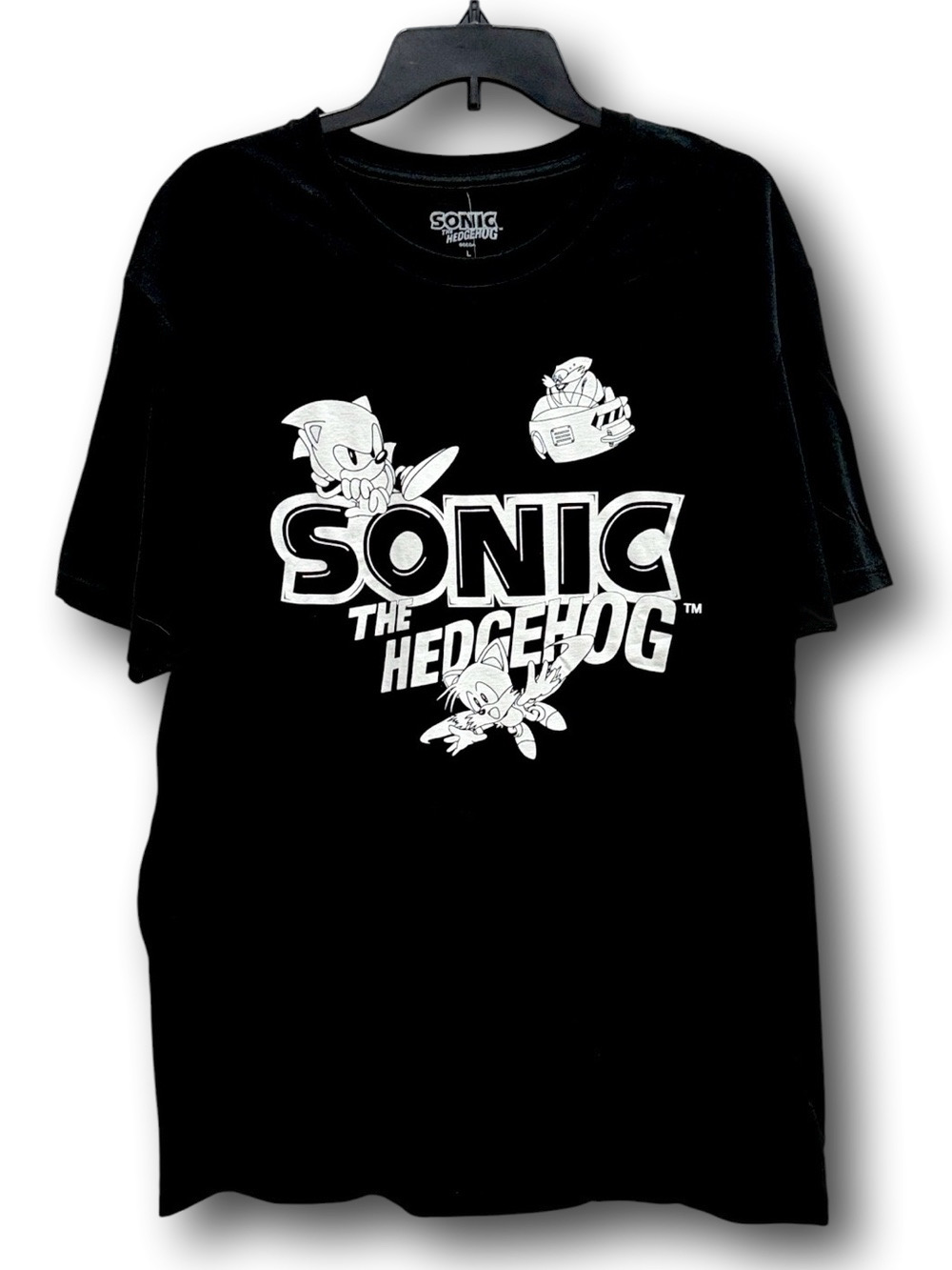 Sonic The Hedgehog Graphic T-Shirt - Size Large - NWT
